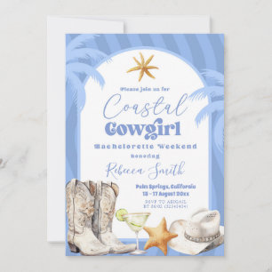 Invitation Coastal Cowgirl Summer Bachelorette