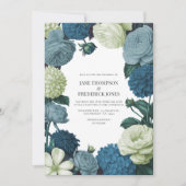 Invitation Coastal Juniper, Tidal Foam & Deep Reef Blue (Devant)