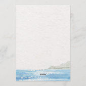 Invitation Coastal Mediterranean Lemon Grove Wedding (Dos)