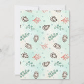 Invitation Coastal Oyster Theme Couples Wedding Shower (Dos)
