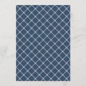 Invitation Coastal Wedding Dusty Blue Classic Table Number (Dos)