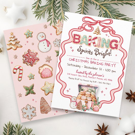 Invitation Coca-Cola Coquette Pink Bow