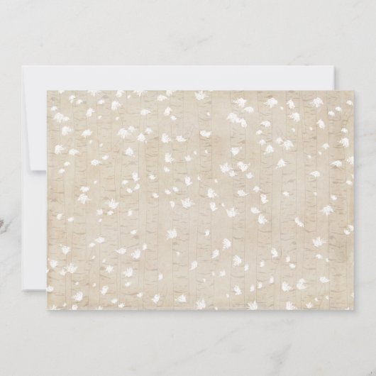 Invitation Coca et cookies Rustic Forest Boy Fête d'anniversa (Dos)