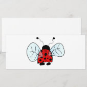 Invitation Coccinelle (Devant / Derrière)