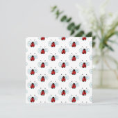 Invitation Coccinelle (Debout devant)