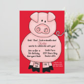 Invitation Cochon de porc - CYOC (Debout devant)