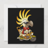 Invitation Cockatoo Biker - SRF (Devant)