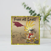 Invitation Cockatoo Graduo Biker - SRF (Debout devant)