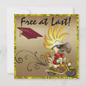 Invitation Cockatoo Graduo Biker - SRF (Devant)
