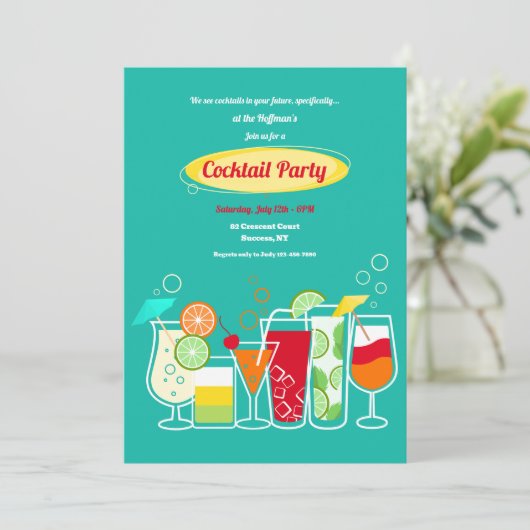 Invitation Cocktail (Debout devant)