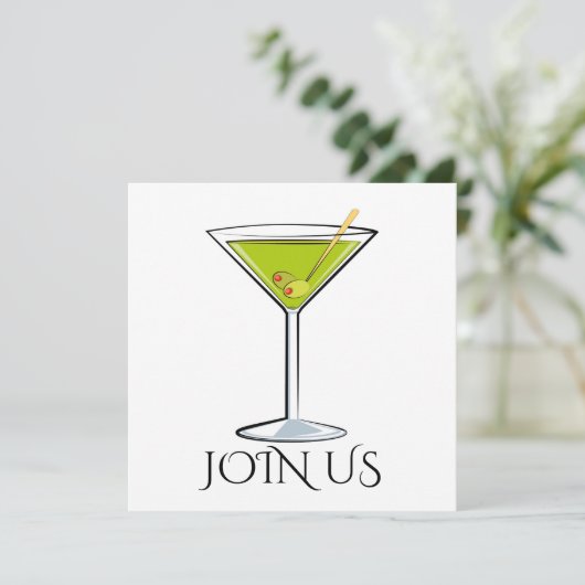 Invitation Cocktail (Debout devant)