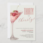 Invitation Cocktail 30ème anniversaire (Devant)