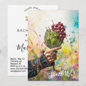 Invitation *~* Cocktail A101 25 PHOTO Orné EVJF (Devant / Derrière)