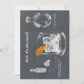 Invitation Cocktail à l'ancienne (Devant)