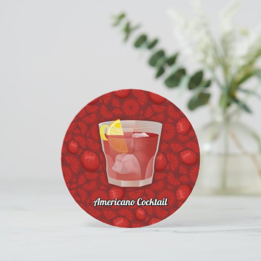 Invitation Cocktail Americano (Debout devant)