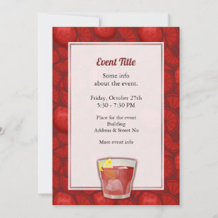 Invitation Cocktail Americano