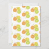 Invitation Cocktail Aperol Spritz Fête des mariées de style i (Dos)