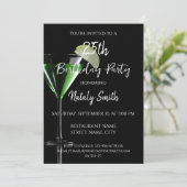 Invitation Cocktail appletini vert (Debout devant)