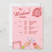 Invitation Cocktail Bachelorette Party (Dos)