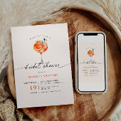 Invitation Cocktail Calligraphy Bridal Shower