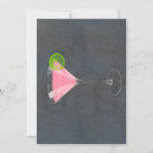 Invitation Cocktail cosmopolite (Devant)