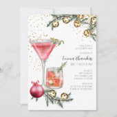 Invitation Cocktail de Bachelorette de vacances (Devant)