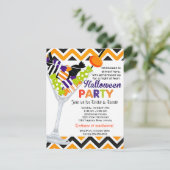 Invitation Cocktail de costumes d'Halloween (Debout devant)