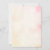 Invitation Cocktail de fruits de cerise (Dos)