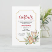 Invitation Cocktail de Noël (Debout devant)