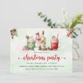 Invitation Cocktail de Noël (Debout devant)