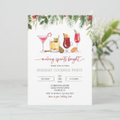 Invitation Cocktail de Noël (Debout devant)