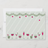 Invitation Cocktail de Noël (Dos)