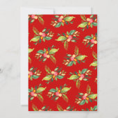 Invitation Cocktail de Noël Jingle et Mingle (Dos)