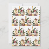 Invitation Cocktail de Noël Rendre les esprits brillants (Dos)