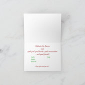 Invitation Cocktail de vacances (Intérieur)