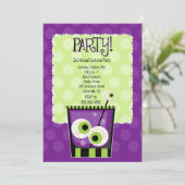 Invitation Cocktail déplaisant pour oeil Adulte Costume Party (Debout devant)