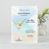 Invitation Cocktail d'été (Debout devant)