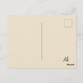 Invitation cocktail d'inspiration rétro (Dos)