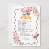 Invitation Cocktail Disco Cowgirl Rodeo Bachelorette Weekend (Dos)