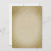 Invitation Cocktail du 40e anniversaire Brown pour femmes (Dos)