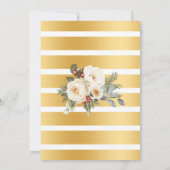 Invitation Cocktail et bières d'hiver avant le shower de coup (Dos)