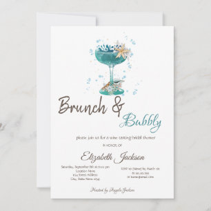 Invitation Cocktail Etoile de mer Brunch & Bubbly