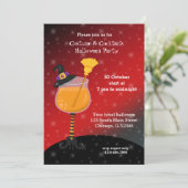 Invitation Cocktail Halloween (Debout devant)