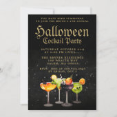 Invitation Cocktail Halloween (Devant)