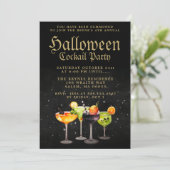 Invitation Cocktail Halloween (Debout devant)
