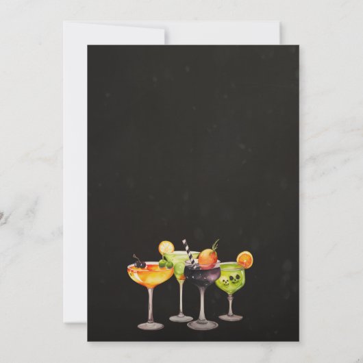 Invitation Cocktail Halloween (Dos)