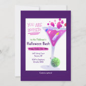 Invitation Cocktail Halloween (Devant)