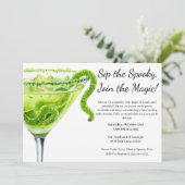 Invitation Cocktail Halloween | Potion magique (Debout devant)