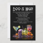 Invitation Cocktail Halloween | Soirée Boo-ze (Devant)
