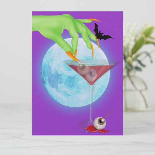 Invitation Cocktail Halloween - SRF (Debout devant)